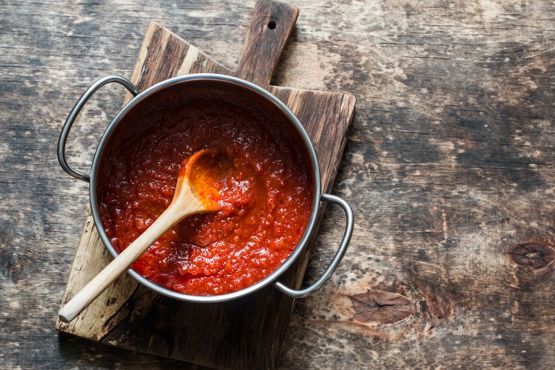 Tomaten einkochen: Tomaten Passata