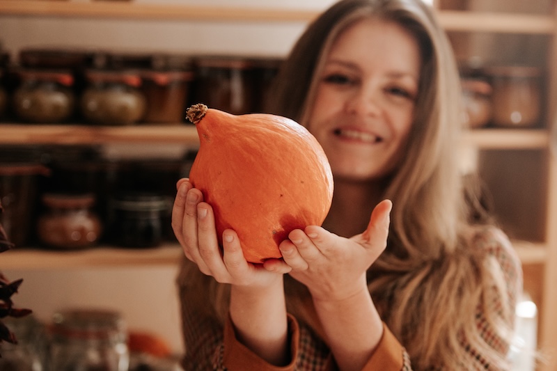 Marie Kürbis Vorratskammer